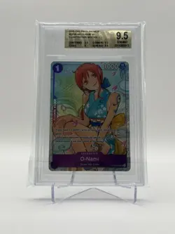 Bandai One Piece O-Nami OP05-062 Promo Illustration Box Vol.1 BGS 9.5 - Image 1