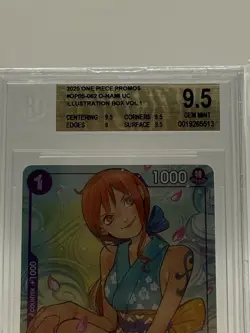 Bandai One Piece O-Nami OP05-062 Promo Illustration Box Vol.1 BGS 9.5 - Image 3