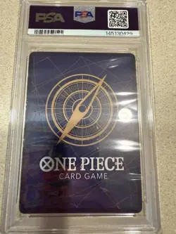 2025 ONE PIECE OP11-118 MONKEY.D.LUFFY MANGA ALT ART English PSA 10 - Image 3