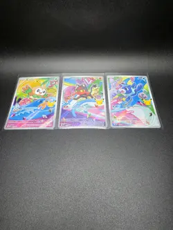 Rowlet Litten Popplio MEP 043 044 045 First Partner Series 1 Promo Pokemon Cards - Image 1