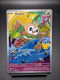 Rowlet Litten Popplio MEP 043 044 045 First Partner Series 1 Promo Pokemon Cards - Image 2