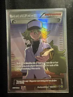 Pokemon TCG N (Alt Art) Premium Trainer XY Collection 105a/124 Promo Card - Image 1