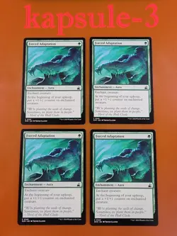4x Forced Adaptation | Ravnica Remastered | MTG Magic Cards - Image 1