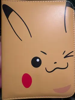 Pokemon TCG Binder lot 40 cards Vs, Full arts, exs and promos 2x2 pikachu binder - Image 2