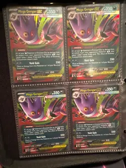 Pokemon TCG Binder lot 40 cards Vs, Full arts, exs and promos 2x2 pikachu binder - Image 4