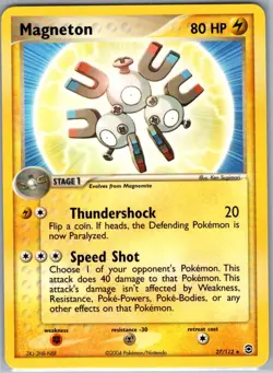 Magneton 27/112 Non Holo FireRed & LeafGreen - Pokemon Card - NM - Image 1