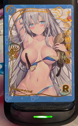 Anastasia Fate GO R-07 Genki Parade Goddess Story Card Waifu Anime Trading - Image 1
