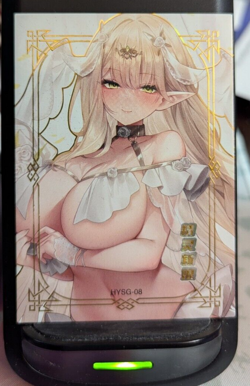 Busty Elf Azur Lane Goddess Story - Sea Moon Partying - Anime Waifu Card - Image 1