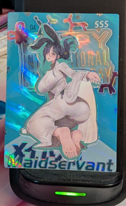 Cute Girl SSS Summer Sweetheart Goddess Story Anime Waifu Card - Image 1