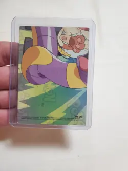 LP Pokemon Topps Series 3: Puzzle Card P06 of 6 (Charmander & Pikachu Singing) - Image 2