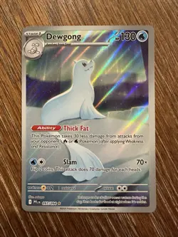 Dewgong 097/094 Phantasmal Flames Holo Pokemon Card NM - Image 1