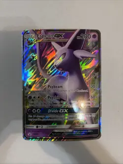 Near Mint Pokemon TCG *JUMBO* 2 Card Lot Espeon Gx And Gengar Ex - Image 4