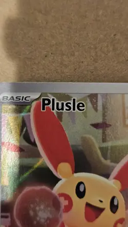Plusle Paradox Rift Holo Illustration Rare Pokemon TCG Card 193/182 - Image 3
