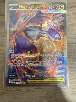 Pokemon TCG Mega Latias EX Sir 181/132 Mega Evolution English Card NM Condition - Image 1