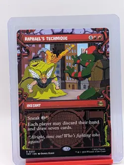 Raphael's Technique [Showcase] #237 Magic TMNT Regular - Image 1