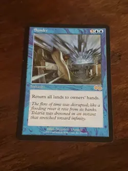 ** Sunder x1 **, LP, Urza's Saga, see photos, WOTC MTG - Image 1