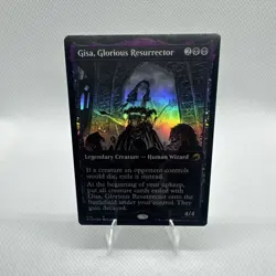 MTG 1x FOIL SHOWCASE Gisa, Glorious Resurrector # 314 Midnight Hunt Magic x1 NM - Image 1