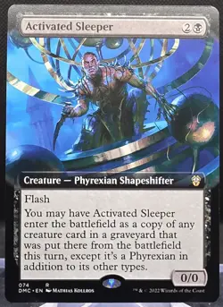 Activated Sleeper #74 Commander: Dominaria United Extended Art Regular Rare - Image 1