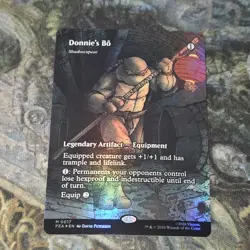 Donnie's Bo - Shadowspear FOIL (Borderless) TMNT - Image 1