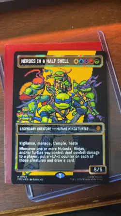 Heroes in a Half Shell 0096 Pixel Art Borderless - Image 1
