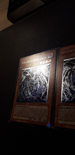 Yu-Gi-Oh! 1x Cyberfinsternis Zacke, CDIP-DE002, Ultimate Rare, 1. Auflage, NM - Image 2
