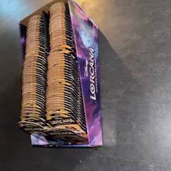 Disney Lorcana The First Chapter Sleeved Booster Packs - Lot of 99 with Display - Image 2