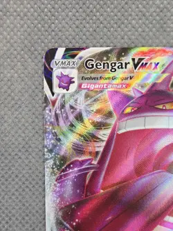 2021 Pokemon Gengar VMAX Gigantamax 157/264 Full Art Fusion Strike TCG Card NM - Image 3
