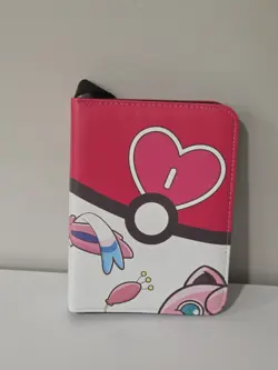 TCGAMES Pokemon Card Binder 4 Pocket 55 Page 3 Ring Collectors Album - Image 1