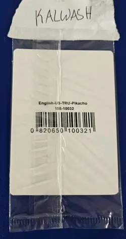 Pokemon Pikachu Holo Rare Toys R US Promo Card 026/083 New Sealed - Image 2