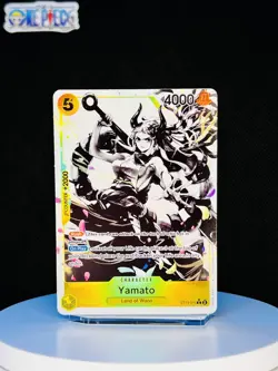 One Piece Card Game 🏴‍☠ST13-016 Yamato R NM Alt Art Foil ENGLISH - Image 1