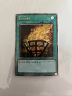 Yu-Gi-Oh Bonfire Quarter Century Secret Rare Card RA03-EN073 - Image 1