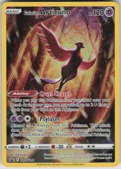 Pokemon Galarian Articuno Promo SWSH: Sword & Shield Promo Cards SWSH282 NM - Image 1