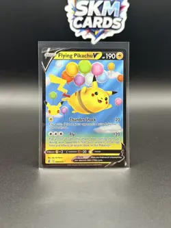 Flying Pikachu V Ultra Rare Full Art Holo Celebrations 006/025 Pokemon Card (NM) - Image 4