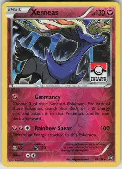 Pokemon Xerneas - (Pokemon League) Promo League & Championship Cards 081/114 NM - Image 1
