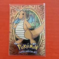Dragonite #149 E12 of 12 Holo - Topps Blue Logo Pokemon Card LP - Image 1