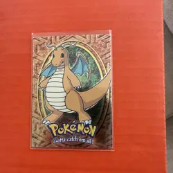 Dragonite #149 E12 of 12 Holo - Topps Blue Logo Pokemon Card LP - Image 3