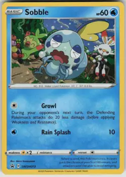 Pokemon Sobble - Promo SWSH: Sword & Shield Promo Cards SWSH073 NM - Image 1