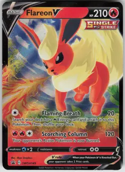 Pokemon Flareon V Promo SWSH: Sword & Shield Promo Cards SWSH149 NM - Image 1