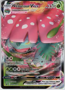 Pokemon Venusaur VMAX - Promo SWSH: Sword & Shield Promo Cards SWSH102 NM - Image 1