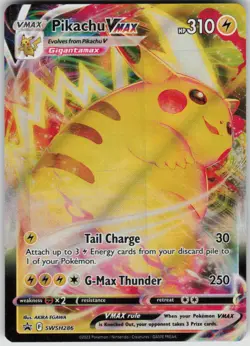 Pokemon Pikachu VMAX Promo SWSH: Sword & Shield Promo Cards SWSH286 NM - Image 1