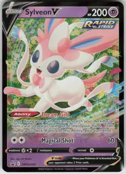 Pokemon Sylveon V Promo SWSH: Sword & Shield Promo Cards SWSH202 NM - Image 1