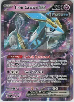 Pokemon Iron Crown ex Promo SV: Scarlet & Violet Promo Cards 146 NM - Image 1