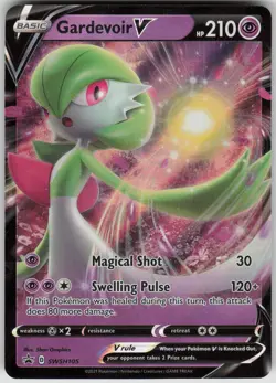 Pokemon Gardevoir V Promo SWSH: Sword & Shield Promo Cards SWSH105 NM - Image 1