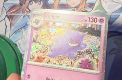 Pokemon Gengar (Cosmos Holo) Rare Miscellaneous Cards Products 094/165 NM SWIRL - Image 3