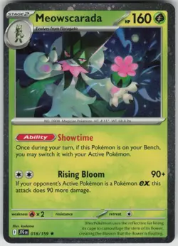 Pokemon Meowscarada - (Cosmos Holo) Miscellaneous Cards & Products 015/198 NM - Image 1