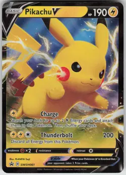 Pokemon Pikachu V - Promo SWSH: Sword & Shield Promo Cards SWSH061 NM - Image 1