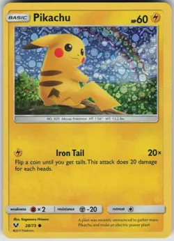 Pokemon Pikachu - 28/73 (General Mills) Promo Miscellaneous Cards & Products 028 - Image 1