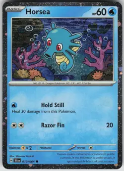 Pokemon Horsea - (Cosmos Holo) Promo Miscellaneous Cards & Products 010/064 NM - Image 1