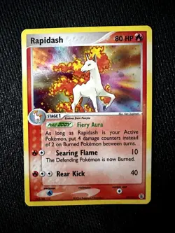 Rapidash 13/112 Fire Red & Leaf Green Holo Pokemon Card - Image 1