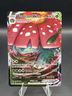 Venusaur VMAX SWSH102 SWSH: Sword & Shield Promo Cards Holo NM - Image 1